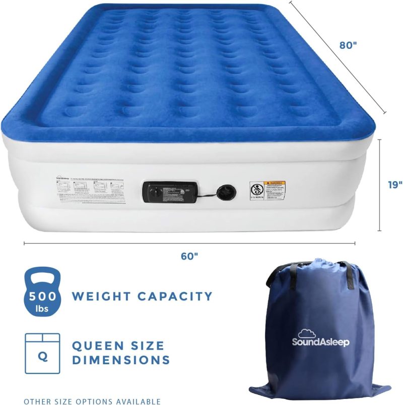 tall air mattress for comfortable sleep - Image 5