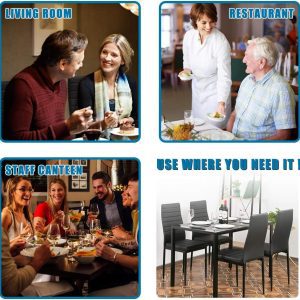 FDW dining table set assembly instructions and review