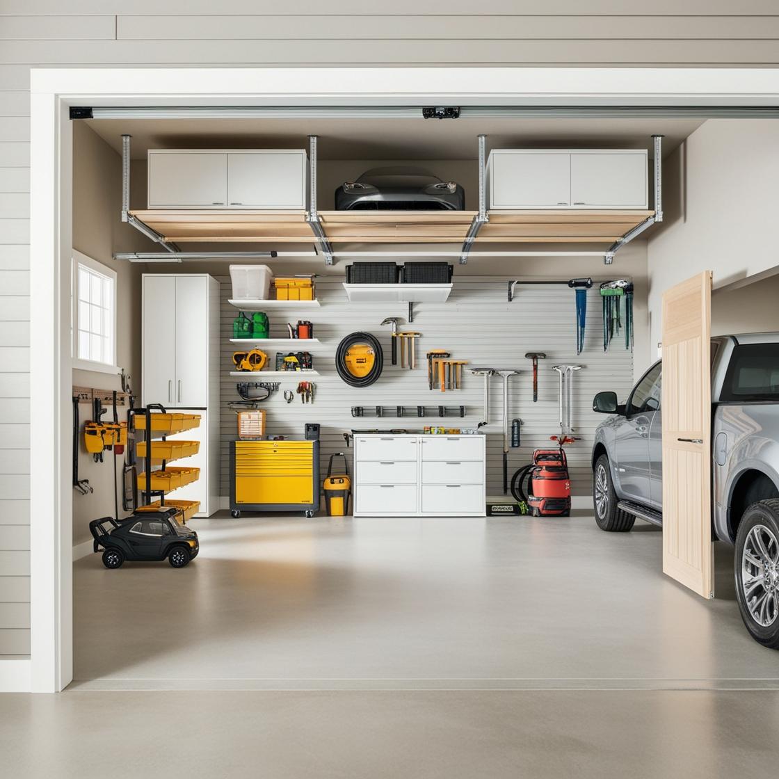 image about house planing Maximise Space and organize garage