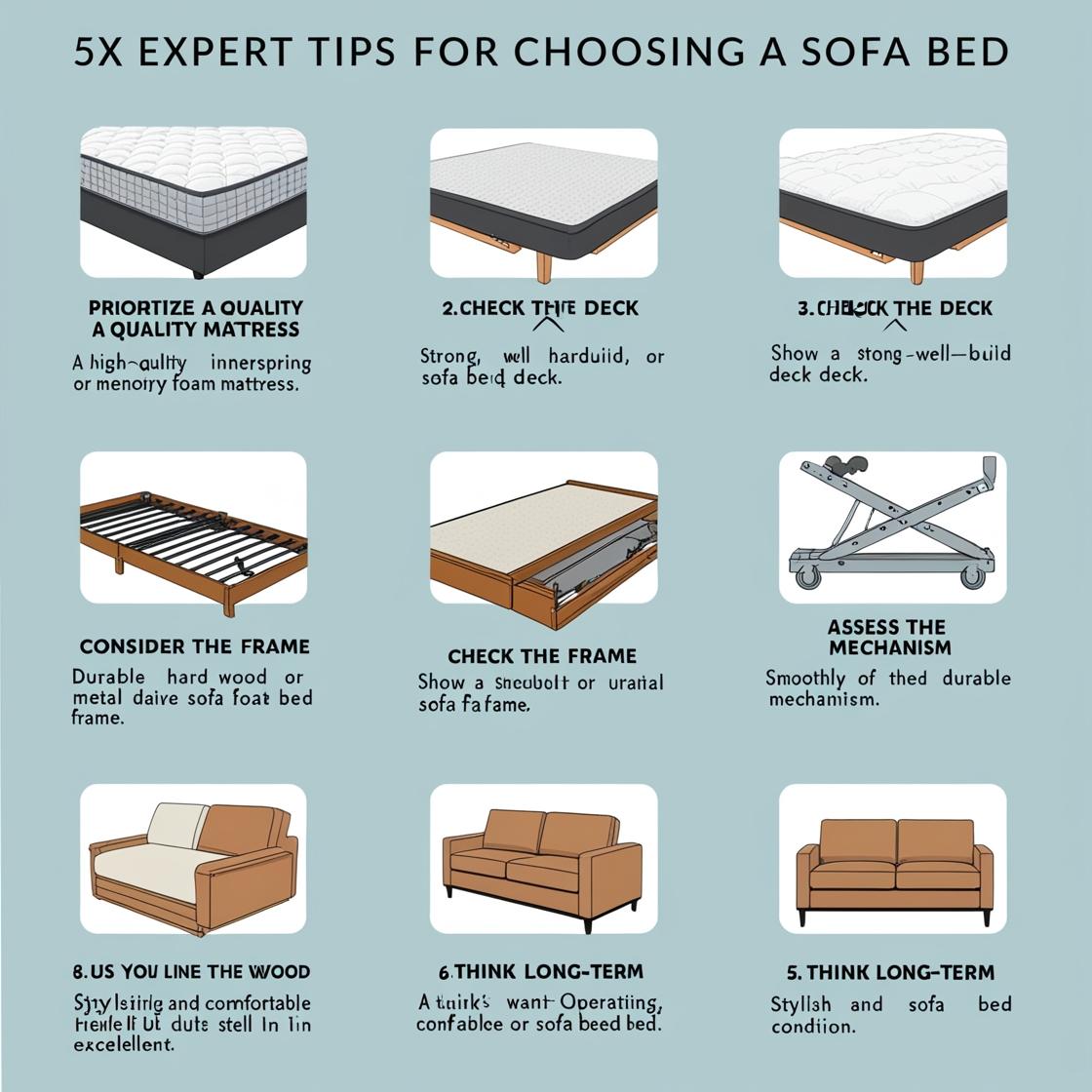 6_ Expert Tips for Choosing a Sofa Bed_Prioritize a Quality Mattress