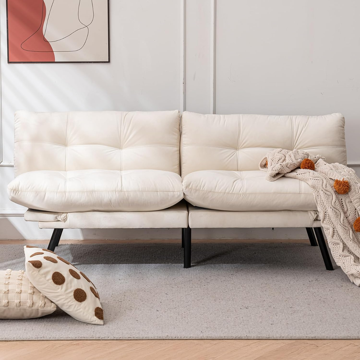 Convertible Futon Sofa Bed under 500$