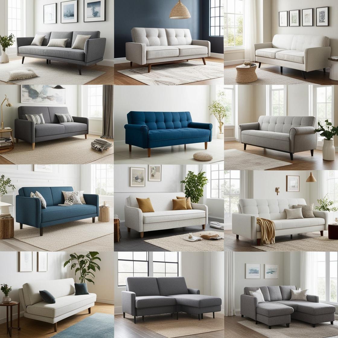 Different sofa bed styles for small spaces