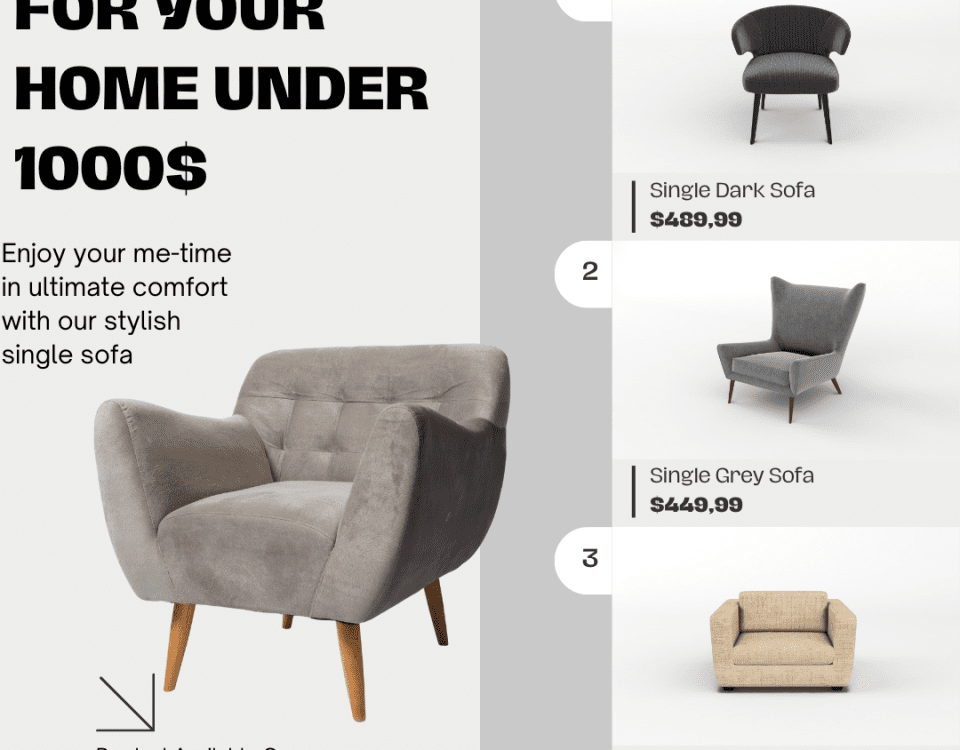 Best Sofa For Your Home under 1000$