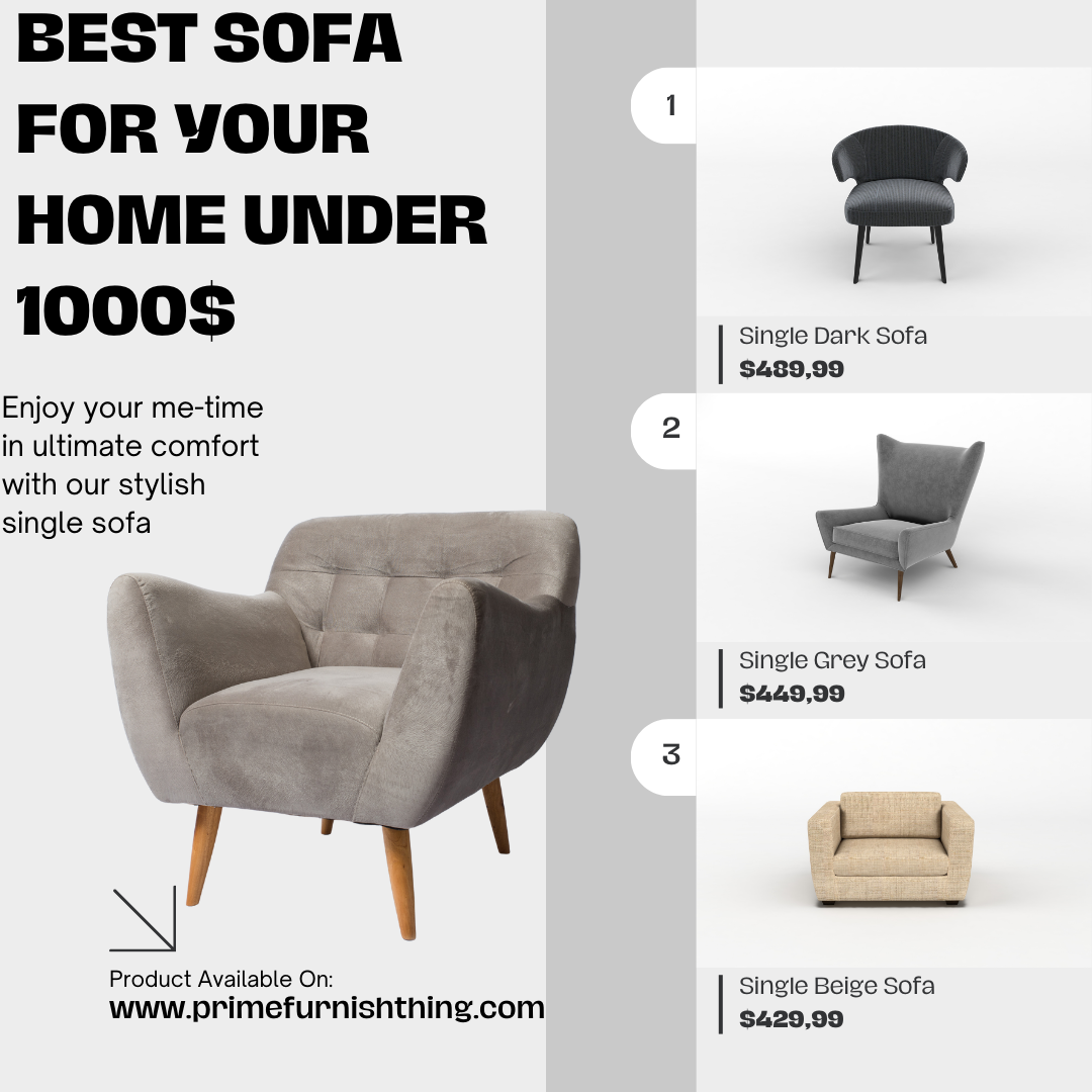 Best Sofa For Your Home under 1000$