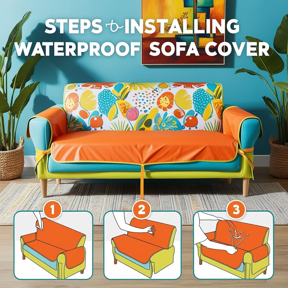 How to Install a Waterproof Sofa Cover Like a Pro A waterproof sofa cover is a smart investment to protect your furniture from