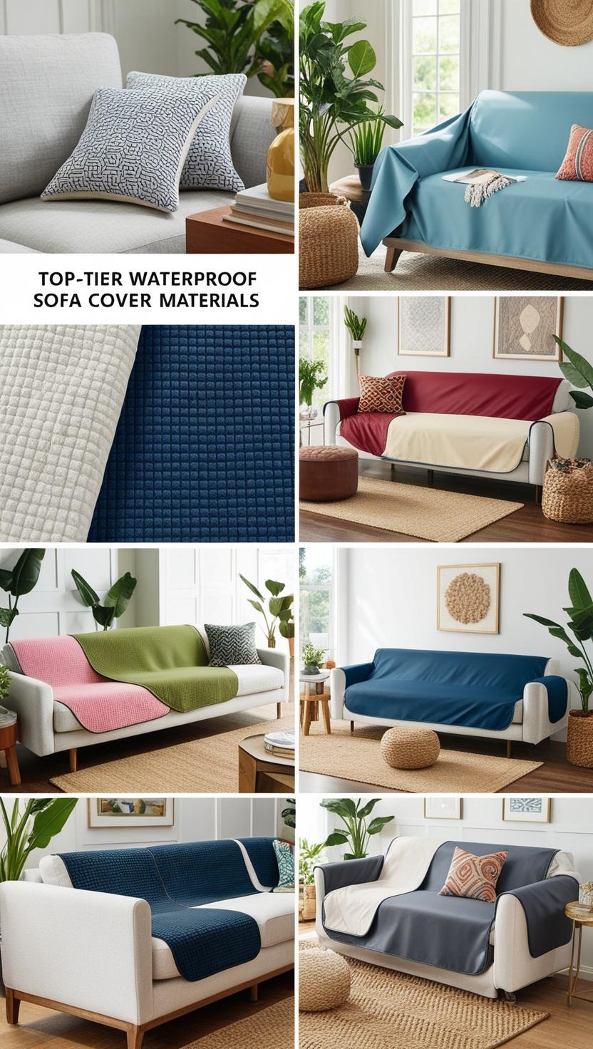 Top Materials for Waterproof Sofa Covers