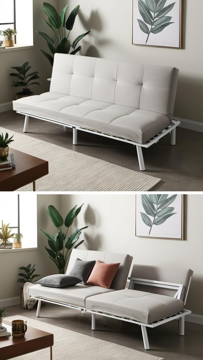 express_A futon is a more minimalist and traditional take on convertible furniture. It typically consists of a padded mattress placed on a lightweight