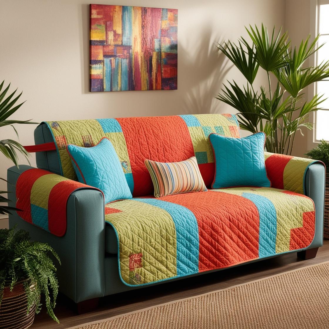 Type of sofa covers: Quilted covers: : These offer extra padding and a more luxurious feel.