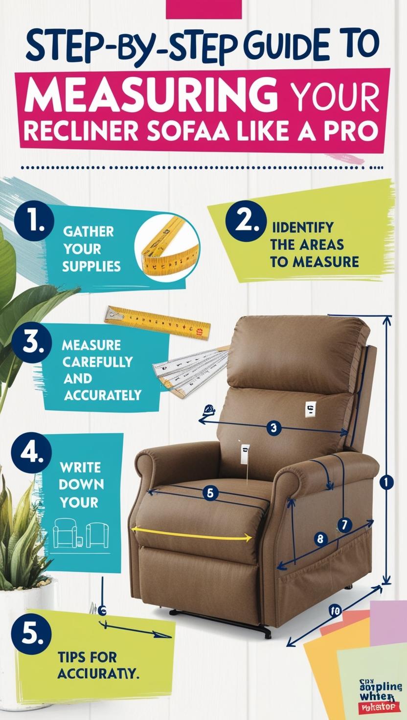 infographic _ step-by-step guide to measuring your recliner sofa like a pro_1. Gather Your Supplies__2. Identify the Areas to Measure__