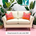 loveseat_light cheap loveseats for sale under $100_fun engagent color