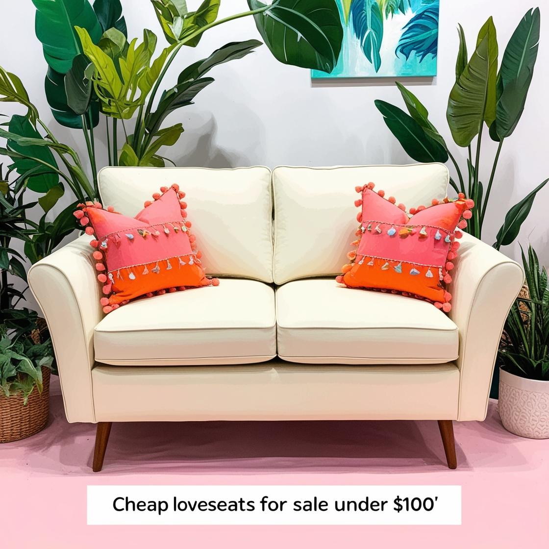 loveseat_light cheap loveseats for sale under $100_fun engagent color